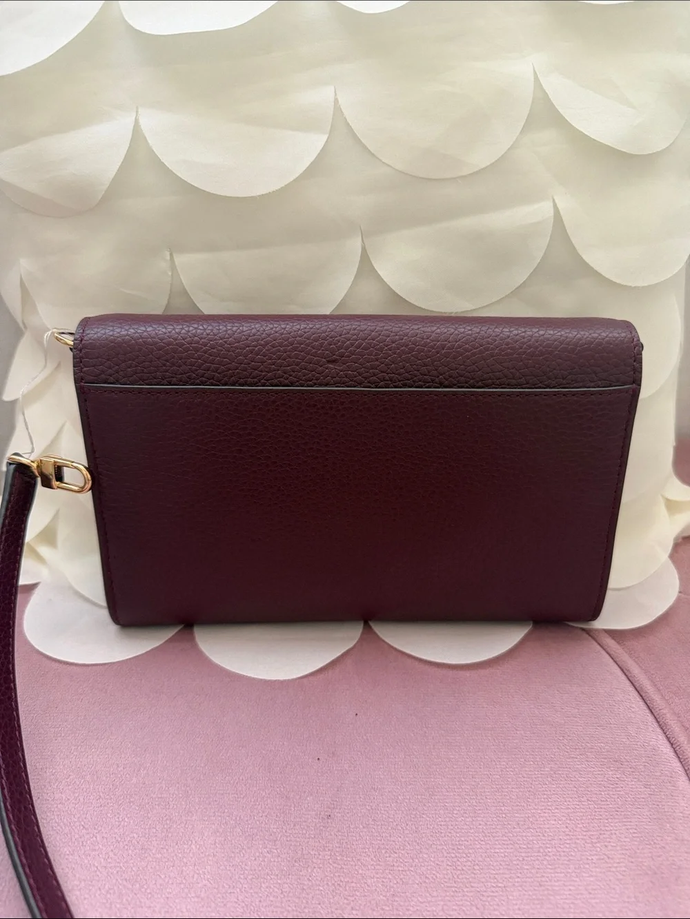 Tory Burch pebbled leather